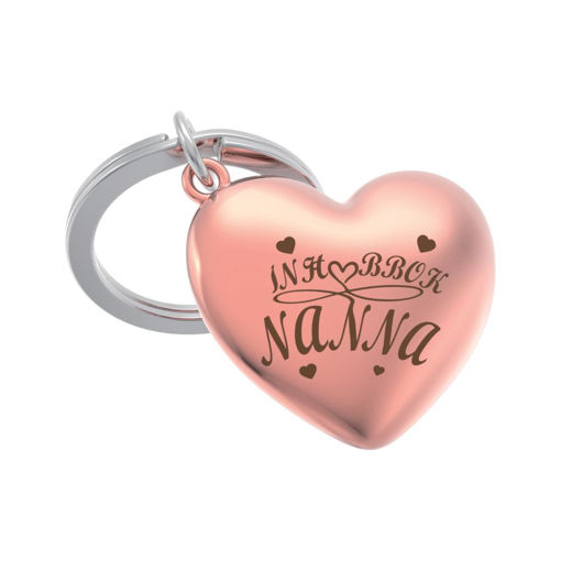 Picture of HEART SHAPE KEY RING - INHOBBOK NANNA